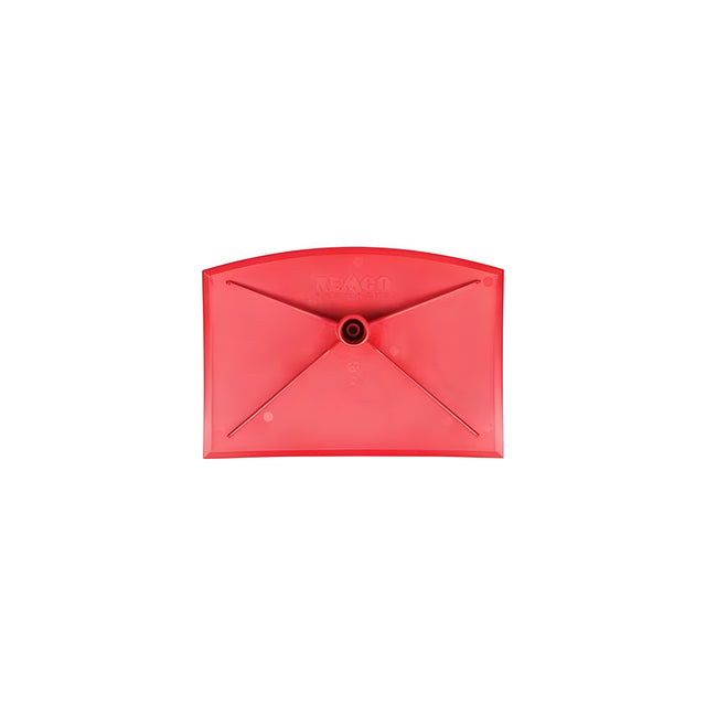 Vikan Food Hoe Head, Red, 8" W x 11-1/4" L