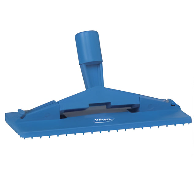 Vikan Food Hygiene Cleaning Pad Holder, Blue- 1 Ea