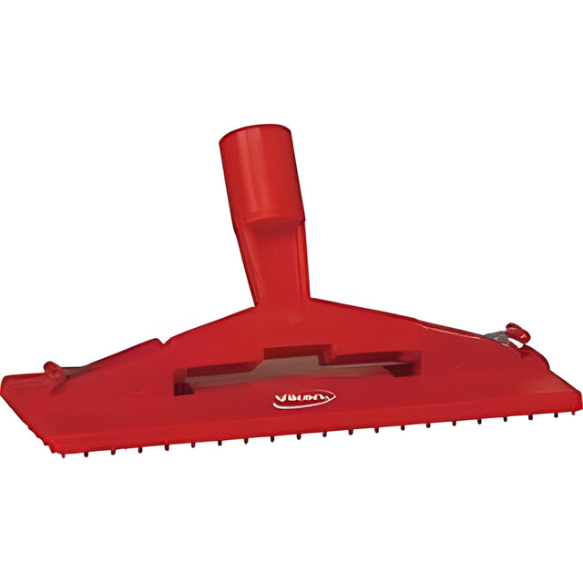 Vikan Food Hygiene Cleaning Pad Holder, Red- 1 Ea
