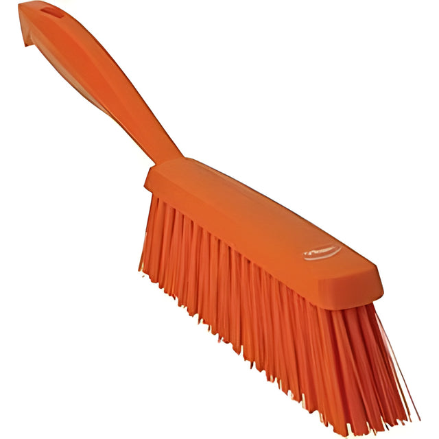 Vikan Food Hygiene Hand Brush, Medium Bristles, 13" Long, Orange – 1 Ea
