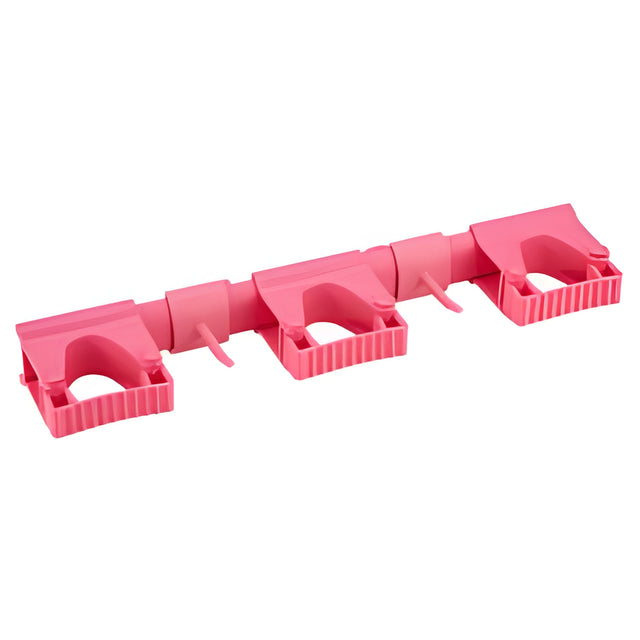 Vikan Hygienic Hi-Flex Wall Bracket System, Pink