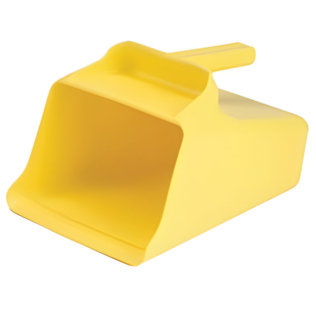 Vikan Mega Hand Scoop, Plastic, Yellow, 128 oz