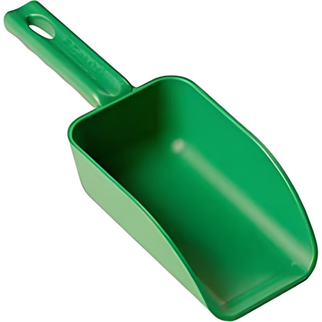 Vikan Mini Hand Scoop, Plastic, Green, 16 oz