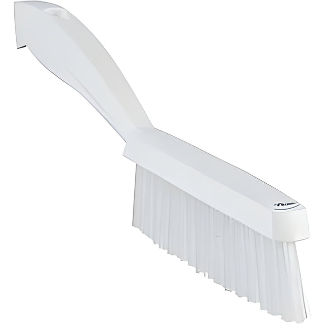 Vikan Narrow Brush, Extra Stiff Bristles, 11-4/5" Long, White