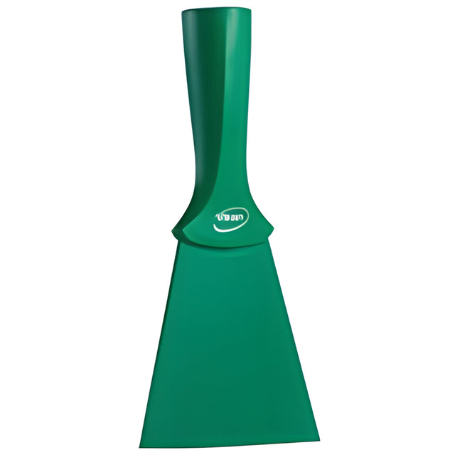 Vikan Nylon Scraper with Threaded Handle, Green, 4" W x 8" L