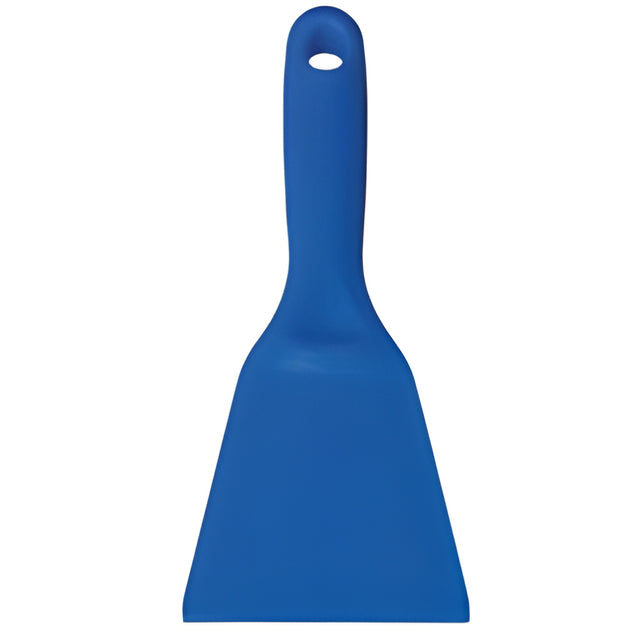 Vikan Plastic Scraper, Blue, 3" W x 8" L