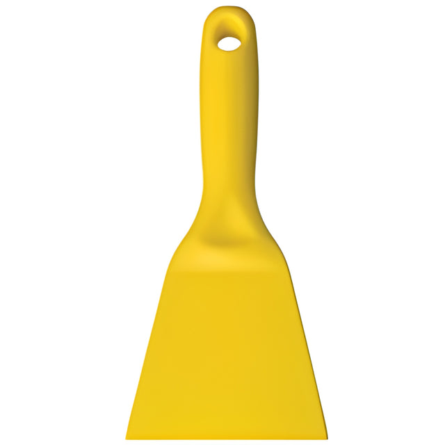 Vikan Plastic Scraper, Yellow, 3" W x 8" L