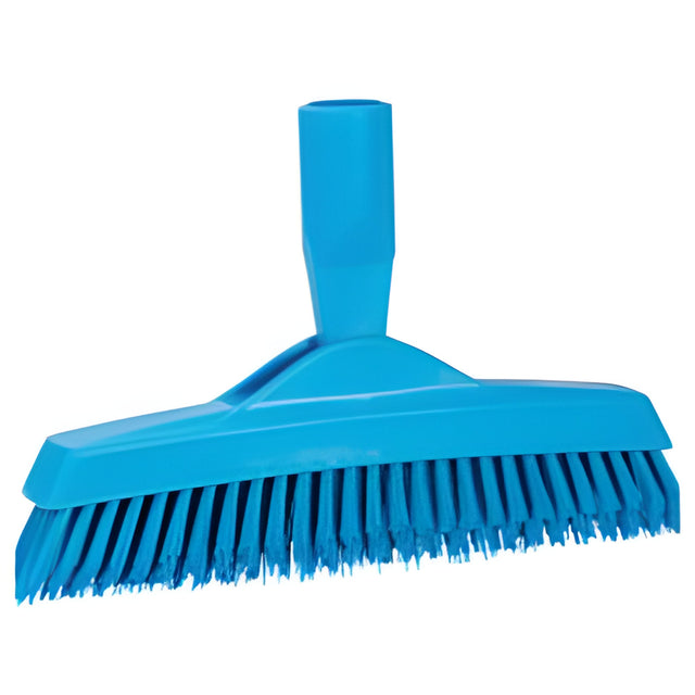 Vikan Tank Brush, Medium Bristles, 8-1/4" Long, Blue – 1 Ea