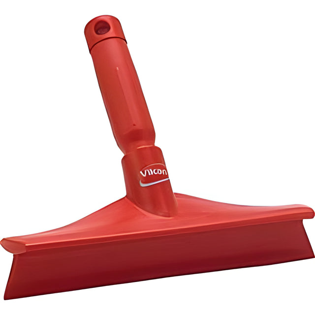 Vikan Ultra Hygiene Bench Squeegee, 10", Red – 1 Ea
