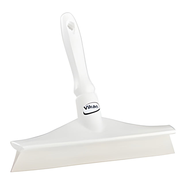 Vikan Ultra Hygiene Bench Squeegee, 10", White – 1 Ea