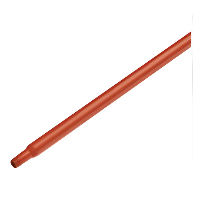 Vikan Ultra Hygiene Handle, Polypropylene, Euro Threaded Tip, 1-1/4" Diameter, 26" Length, Red