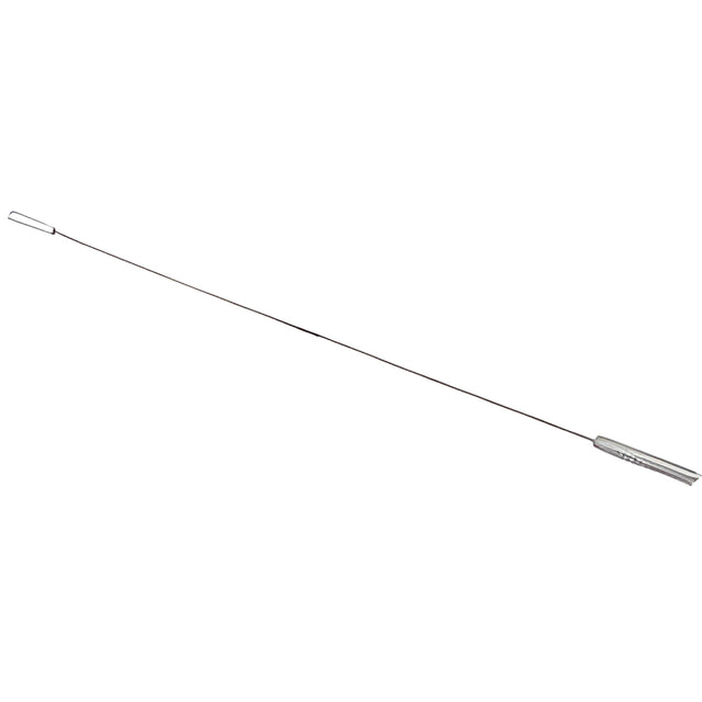 Vikan Valve Brush with 5' Flex Handle, Stiff Bristles, 60" Long, White – 1 Ea