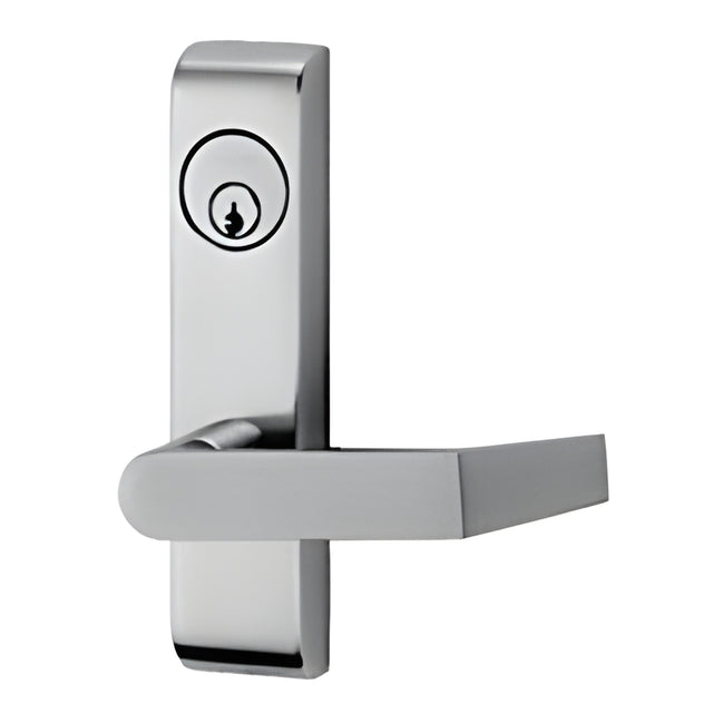 Von Duprin® Satin Chrome 360 Series Outside Lever Entry Trim