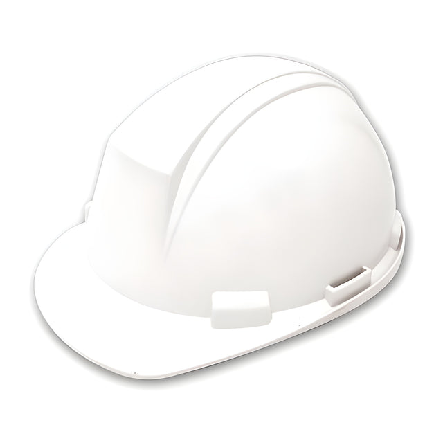 Whistler Hard Hat with Ratchet Suspension, White- 1 Ea