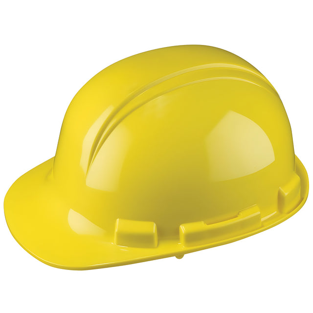 Whistler Hard Hat with Ratchet Suspension, Yellow- 1 Ea