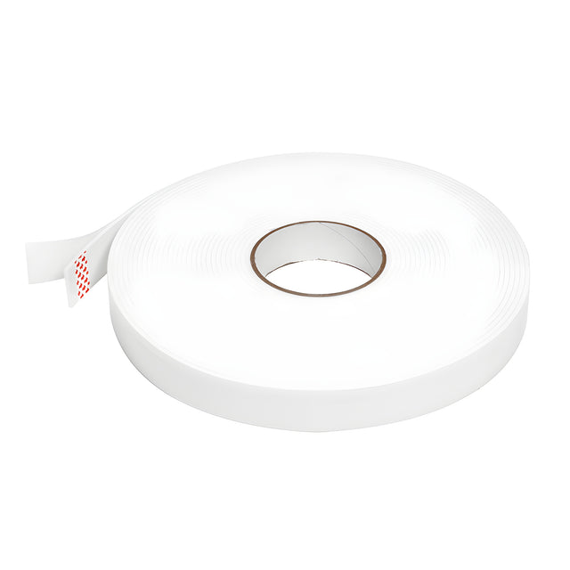 CRL White 1/8" x 1" All-Purpose Foam Mounting Tape