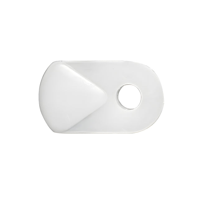 CRL White Nylon Flush Screen Clips - Pack
