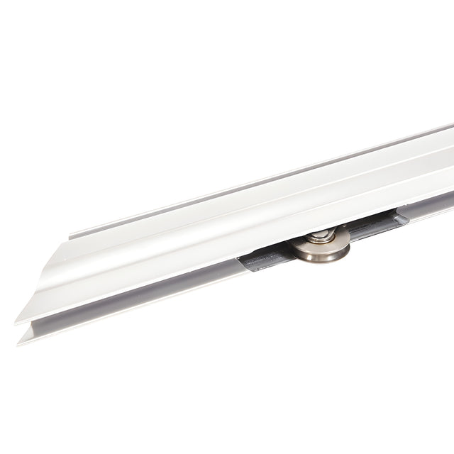 CRL NRD K.D. Kit Stainless Steel Mill 37" X 81" Sliding Screen Door Kit in White Finish