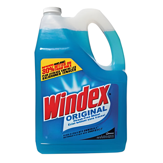 Windex Original Glass Cleaner Refill- 5L x 4 Bottles / Case