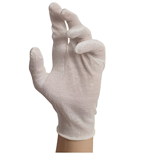 Stellar Cotton Inspection Gloves, Light, Ladies Sz – 12 Pairs/Bag
