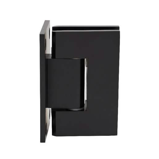 CRL Oil Rubbed Bronze Geneva 537 Wall Mount Hinge with 5° Offset, Full Back Plate