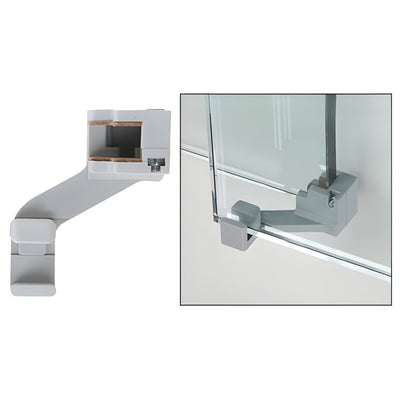 CRL50 Left-Hand Telescoping Floor Guide for Sliding Doors