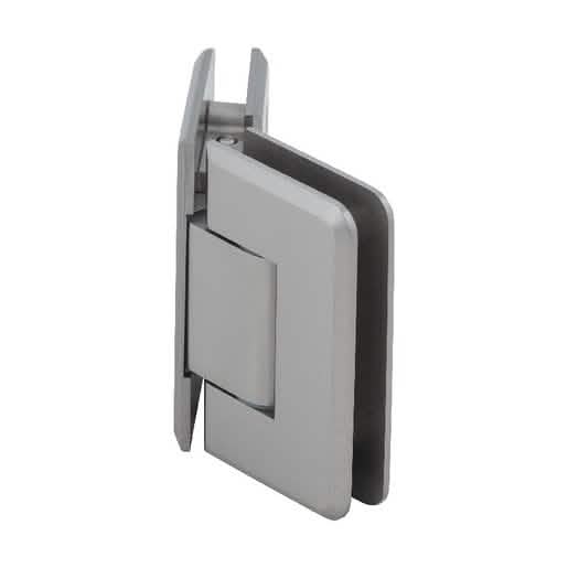 CRL Brushed Nickel 135° Glass-to-Glass Hinge - Pinnacle 345 Series Adjustable Hinge