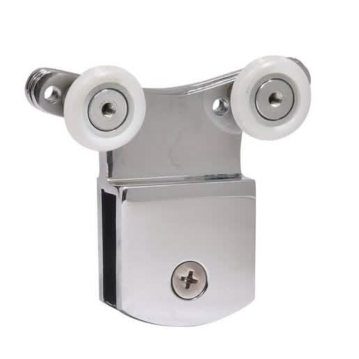 "CRL Brite Anodized 3/8" Top Hanger Bracket for CK/DK Cottage Series Sliders - Durable & S
