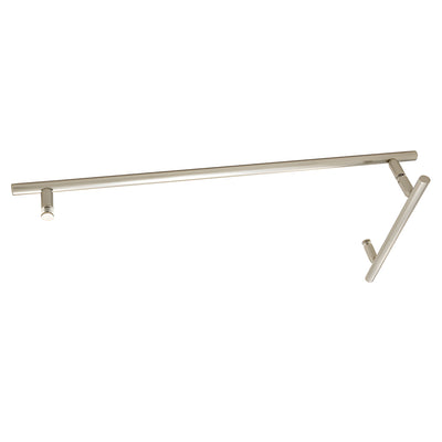 CRL Brushed Nickel Ladder Towel Bar Combo 24 x 8 in Wall Mount