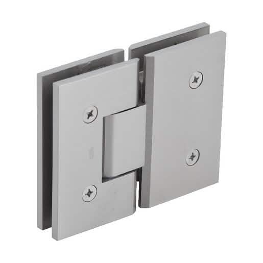 CRL Brushed Nickel Victoria 180° Glass-to-Glass Hinge: Elegant, durable shower hardware.