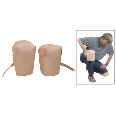 CRL Leather Knee Pads for Work - Heavy-Duty Professional