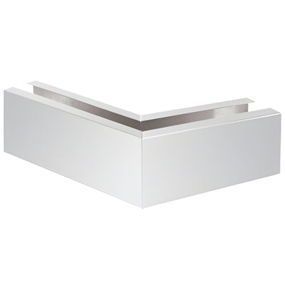 CRL 12" Polished 304 Stainless 135° Miter Corner Cladding B7S Shoe