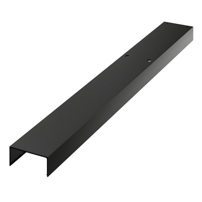 CRL Matte Black 4-1/2" Modular Header