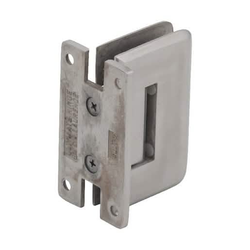 CRL 316 Brushed Stainless Steel 'H' Back Plate Hinge - Wall Mount 037 Series