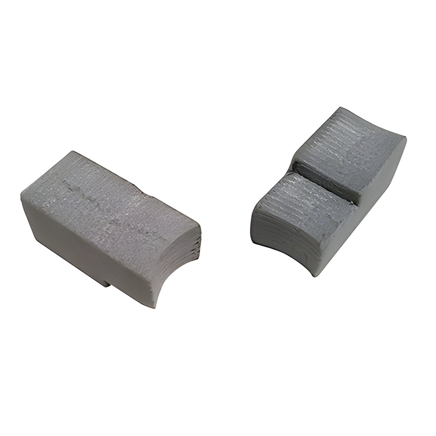 Gray foam head-channel weep baffles (BA451), two pieces shown, compressible foam seal for glazing, 50/pack