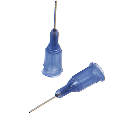 CRL 0.5mm Dark Blue UV Adhesive Dispensing Needle, Precision Tip