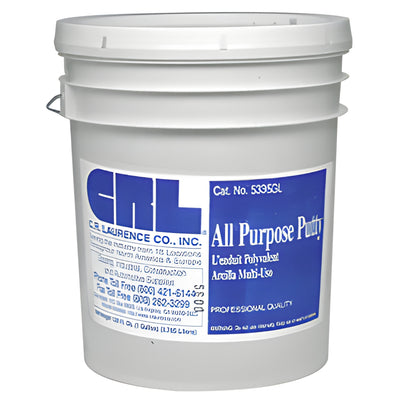 CRL Gray All-Purpose Putty 5 gal - Auto Body & Panel Filler