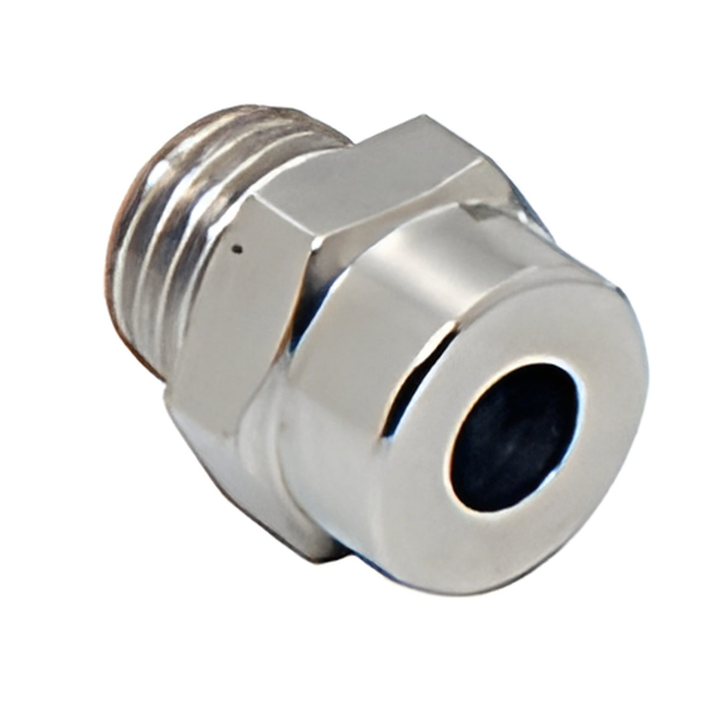 Chrome-plated replacement nosepiece M39379 (1/4-20) for CRL 39300 Thread Setter.