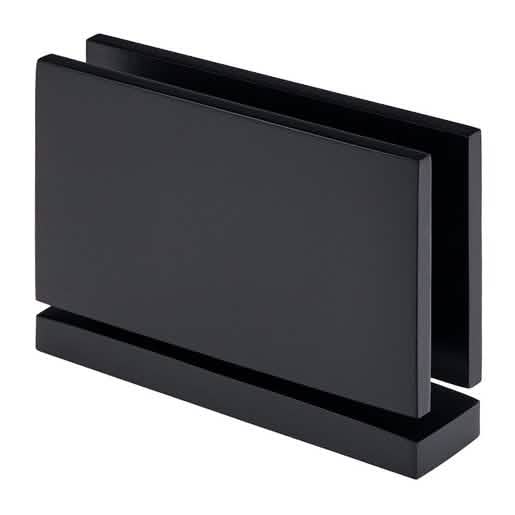 CRL Oil Rubbed Bronze Cardiff Hinge for Glass Doors - Top/Bottom Mount, Sleek Design