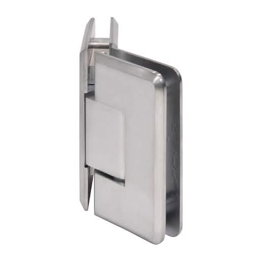 CRL Brushed Chrome Cologne 045 Series 135º Glass-to-Glass Hinge – Sleek Design & Durabilit