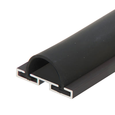 CRL 36" Bronze Door Bottom with Vinyl Door Sweep Weather Seal