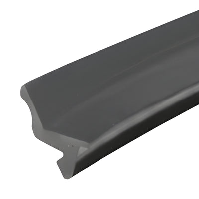 CRL-U.S. Aluminum 487 Gray Vinyl Glazing Gasket 100' for 1/2, 9/16 in