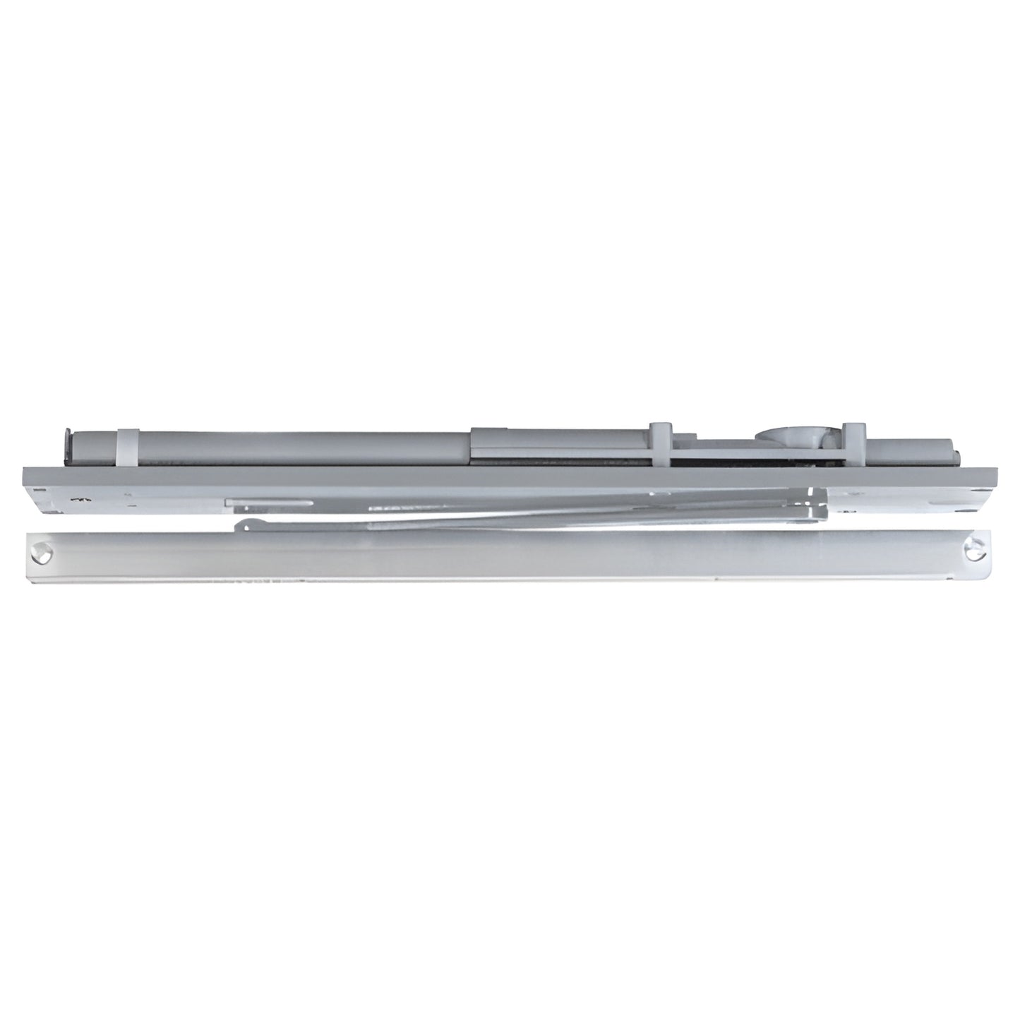 Aluminum LCN 2030-series overhead concealed door closer, right-hand (SKU 2034RAL)