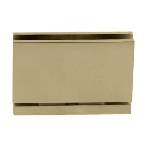 CRL Brushed Bronze Cardiff Series Mount Hinge - Sleek, Durable Top/Bottom Door Solution