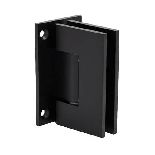 CRL Oil Rubbed Bronze Geneva 537 Wall Mount Hinge with 5° Offset, Full Back Plate
