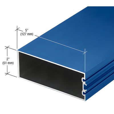 CRL-U.S. Aluminum 5" Structural Silicone Glazed Vertical Mullion 24'2"