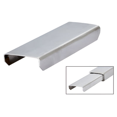 CRL 1" x 2" Stainless Steel Pipe Rail Splice Connector