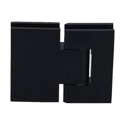 CRL Oil Rubbed Bronze Geneva 380 Series 180° Glass Hinge - Adjustable & Stylish Design