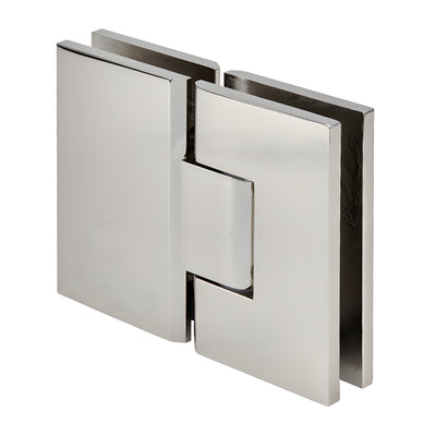 CRL Victoria 180° Glass-to-Glass Polished Nickel Shower Door Hinge
