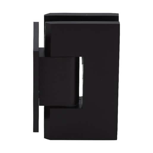 Oil Rubbed Bronze Geneva 074 Wall Mount Hinge with Short Back Plate for sleek installation